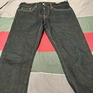 Evisu No.3 unwashed jeans